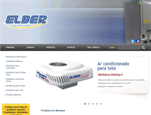 Tablet Screenshot of elber.ind.br